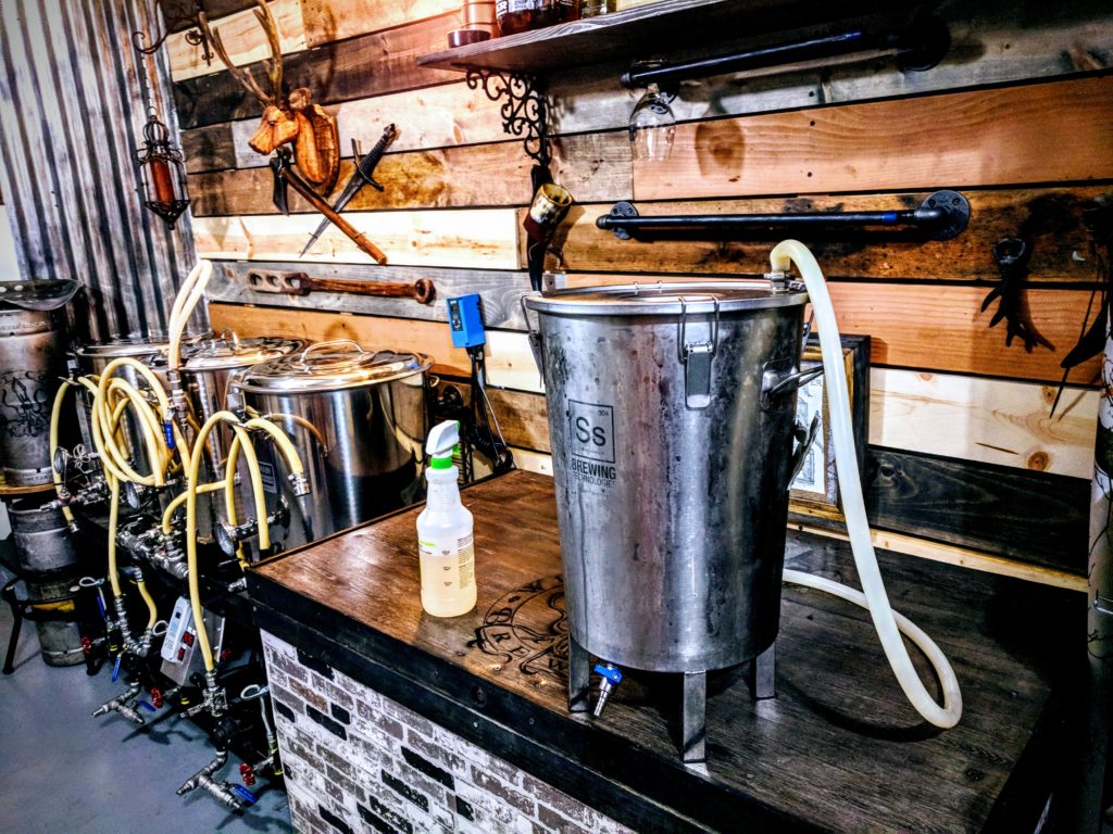 Home Beer Brewery and Home Brewing Setup Homebrew
