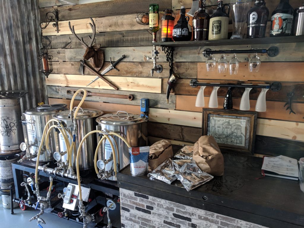 Home Brewery Man Cave