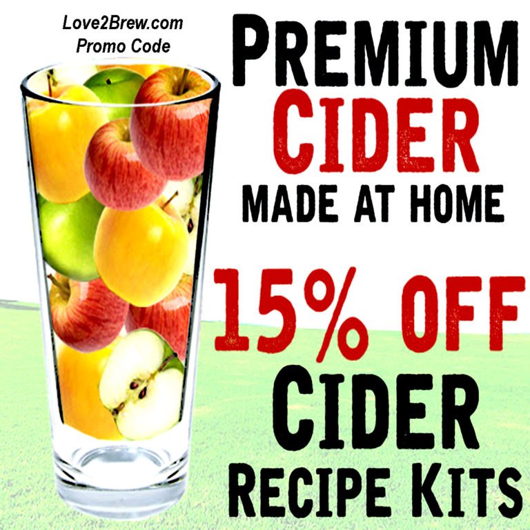 Love2Brew Promo Code Save 15 On Cider Making Kits Home Brewing