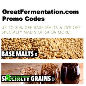 Save Up To 30% On Grains At GreatFermentations.com With Coupon Code