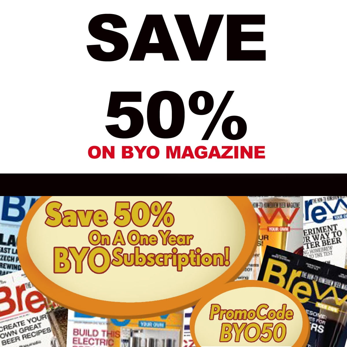 BYO Magazine Promo Code