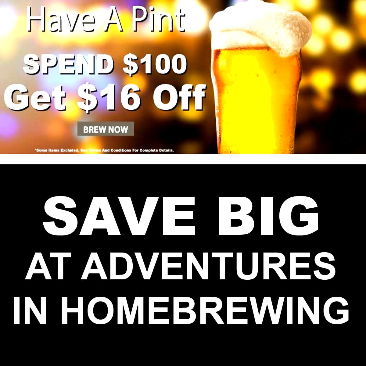 Adventures In Homebrewing Promotion