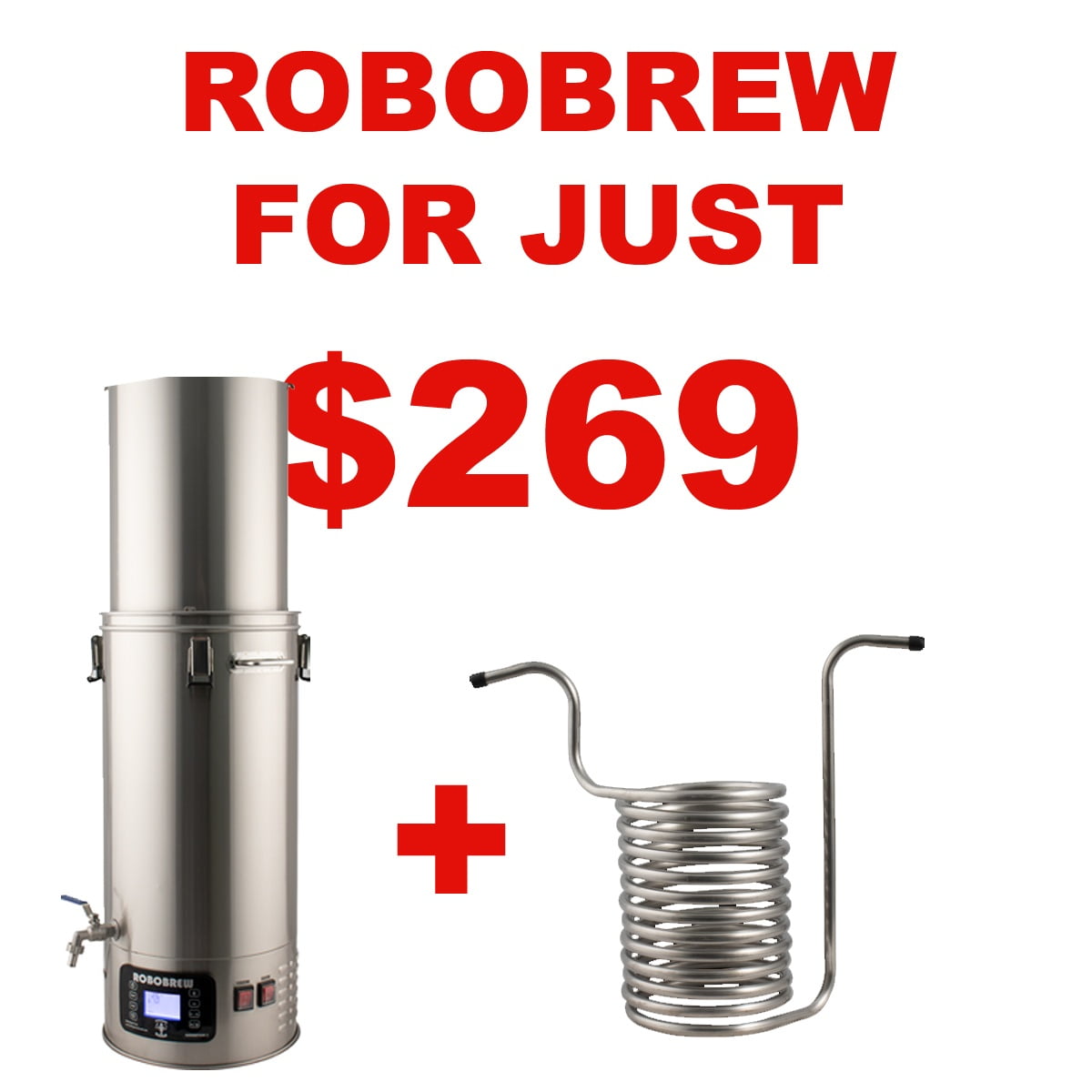 MoreBeer.com Promo Code - Get A RoboBrew v3 For Just $269