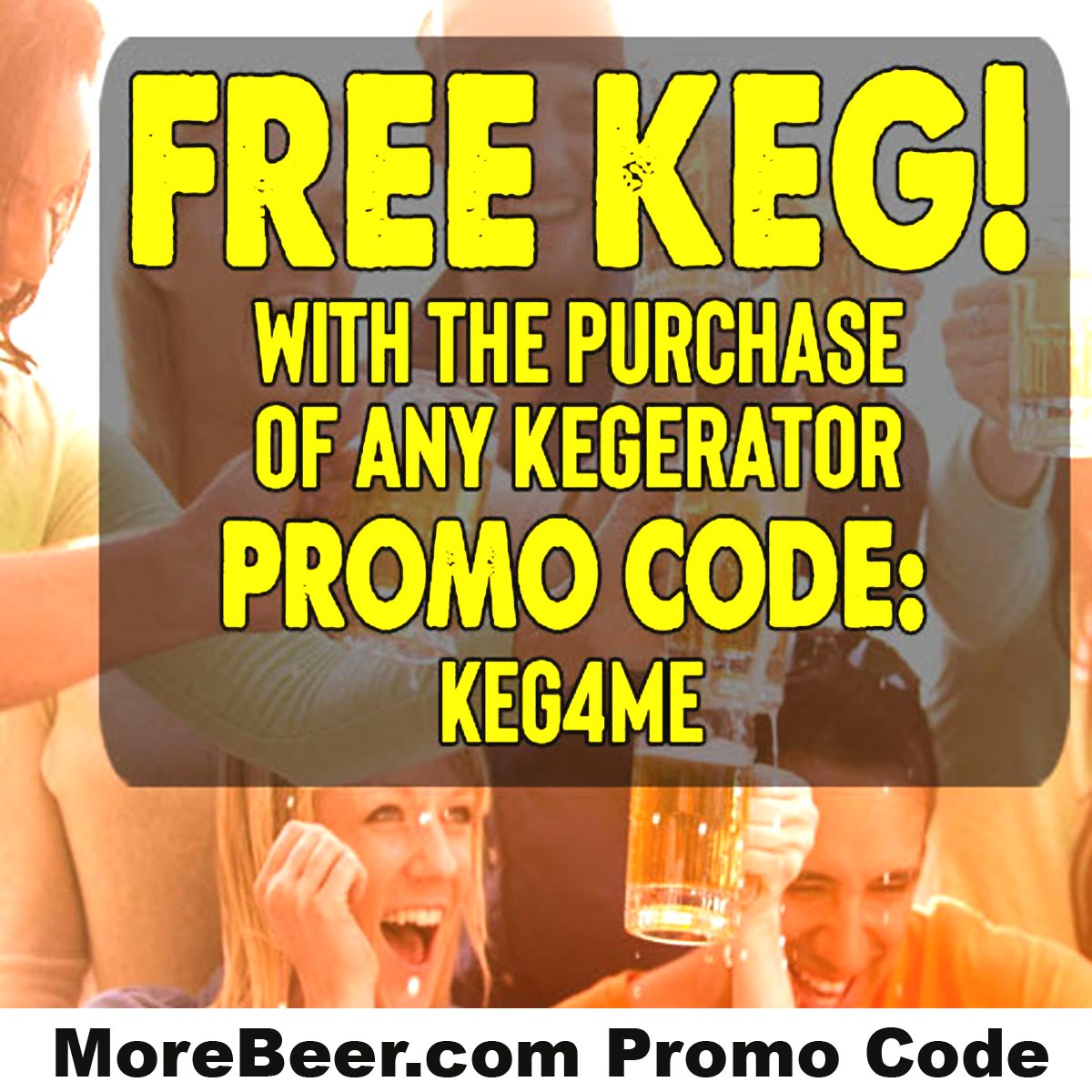 MoreBeer.com Promo Code for a free keg