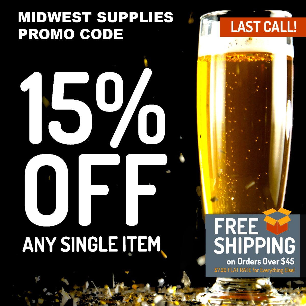 Save 15% On A Single Item at MidwestSupplies.com