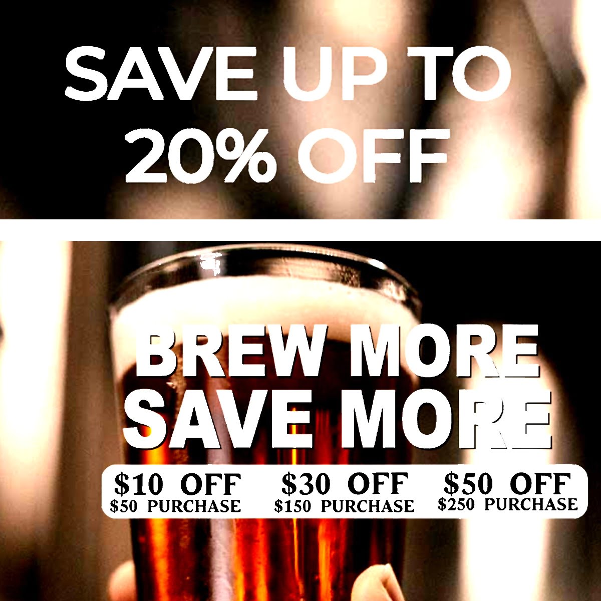Adventures In Homebrewing Discount, Save $50 Now Until August 4th!