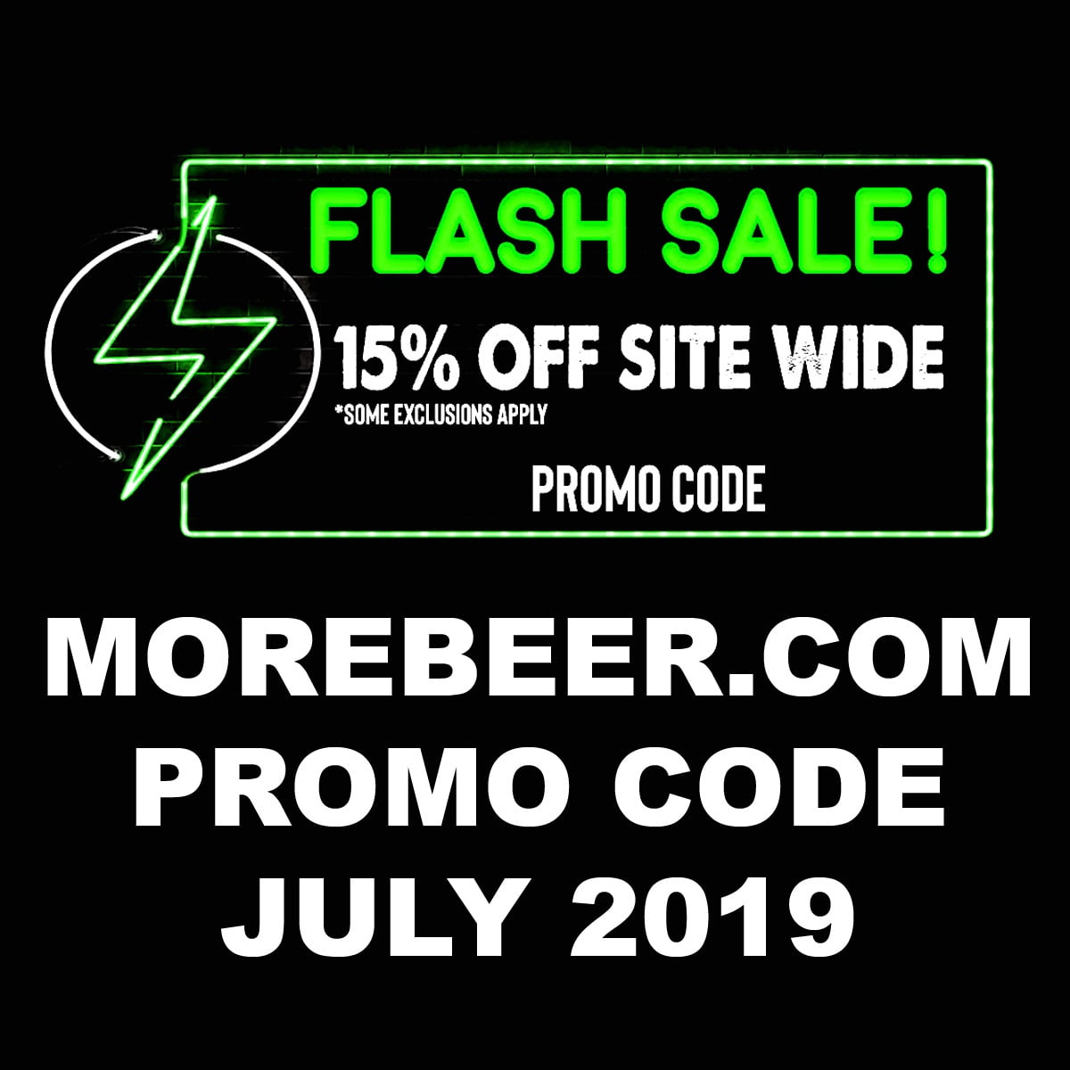More Beer Flash Sale Promo Code Save 15%