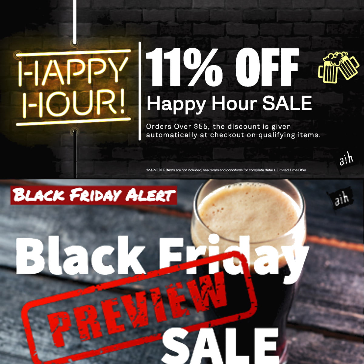 Black Friday Homebrewing Deals + 11% Off at Adventures in Homebrewing