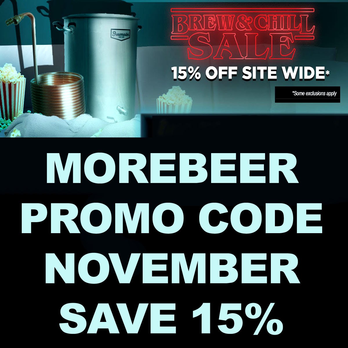 Save 15% Site Wide at More Beer with this MoreBeer.com Promo Code